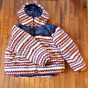NWT Rag & Bone Joelle Sherpa Puffer Coat- size XL